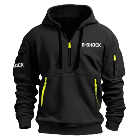 Casio G-Shock Exclusive Logo Hoodie Half Zipper Carpenter Fans Loves QTCAP020125A02CGS