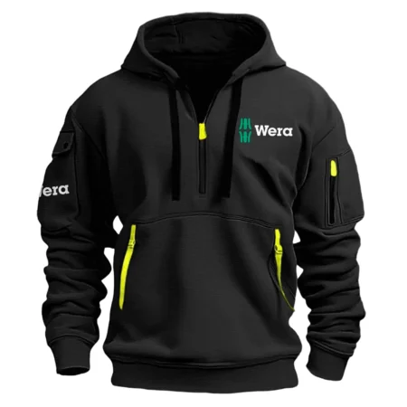 Wera Exclusive Logo Hoodie Half Zipper Carpenter Fans Loves QTCAP020125A02WE