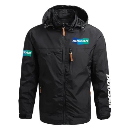 Doosan Exclusive Logo Waterproof Outdoor Jacket Farmer  Tractors QTTRA060125A1DOO