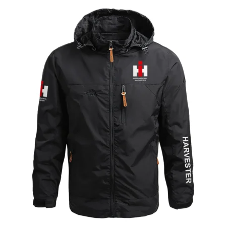 International Harvester Exclusive Logo Waterproof Outdoor Jacket Farmer  Tractors QTTRA060125A1HAR