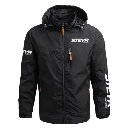 Steyr Exclusive Logo Waterproof Outdoor Jacket Farmer  Tractors QTTRA060125A1STE