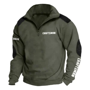 Black and Decker Carpenter Exclusive Logo Tactical Quarter-Zip Sweatshirt Gift For Loves QTCAP180125A1BD