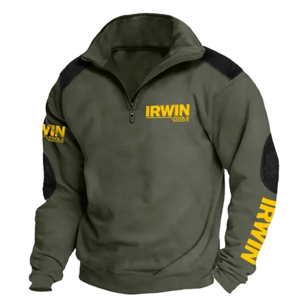 Irwin Tools Carpenter Exclusive Logo Tactical Quarter-Zip Sweatshirt Gift For Loves QTCAP180125A1IT