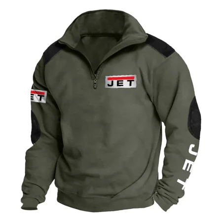 Jet Tools Carpenter Exclusive Logo Tactical Quarter-Zip Sweatshirt Gift For Loves QTCAP180125A1JT