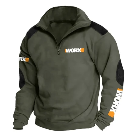 Worx Carpenter Exclusive Logo Tactical Quarter-Zip Sweatshirt Gift For Loves QTCAP180125A1WOR