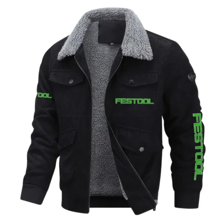 Festool Exclusive LogoThickened Corduroy Jacket Carpenter QTCAP020125A01FES