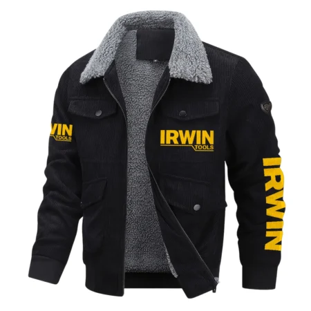 Irwin Tools Exclusive LogoThickened Corduroy Jacket Carpenter QTCAP020125A01IT