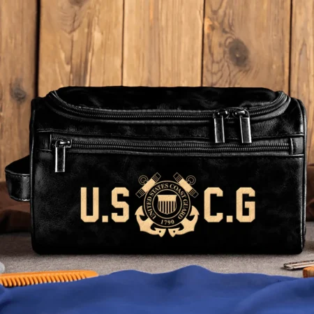 U.S. Coast Guard - Leather Toiletry Bag BL23425A2CG