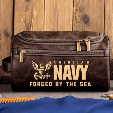 U.S. Navy - Leather Toiletry Bag BL23425A2NV
