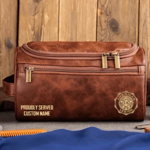 U.S. Coast Guard - Leather Toiletry Bag BL23425A1CG