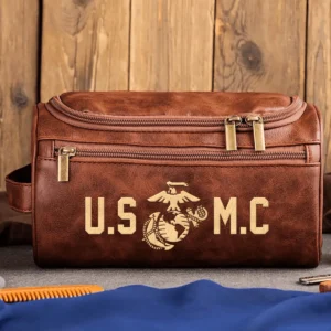 U.S. Coast Guard - Leather Toiletry Bag BL23425A2CG