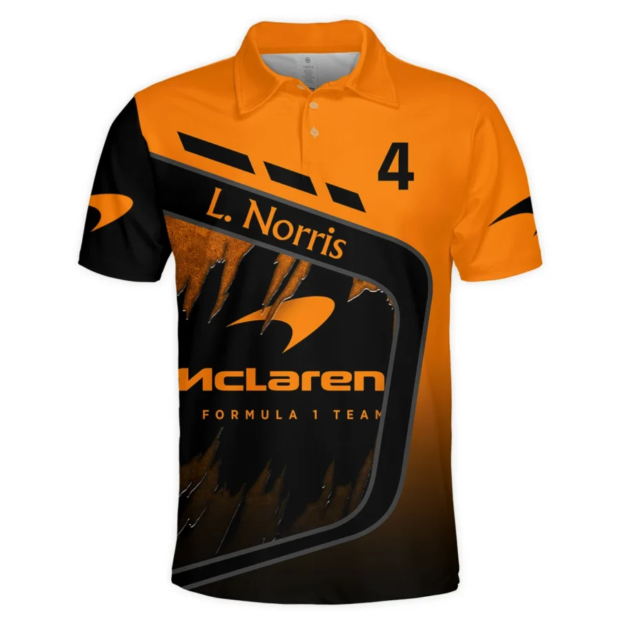Lando Norris McLaren F1 Polo Shirt All Over Prints BLMCL3425A1PL