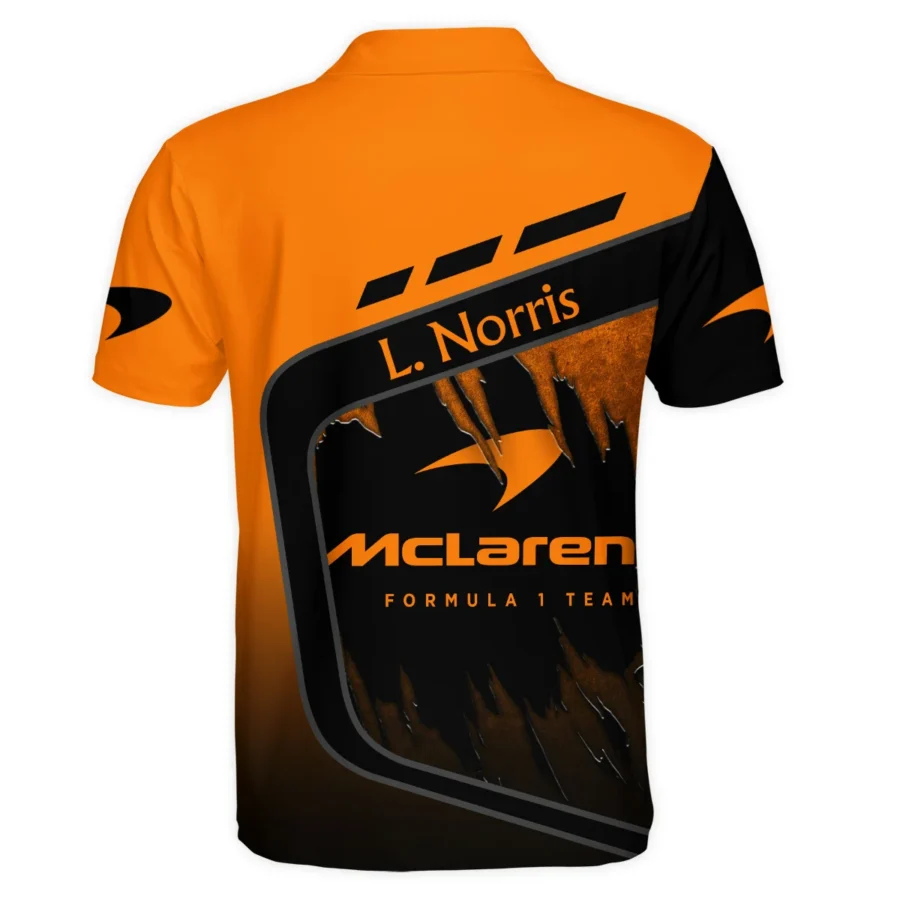 Lando Norris McLaren F1 Polo Shirt All Over Prints BLMCL3425A1PL