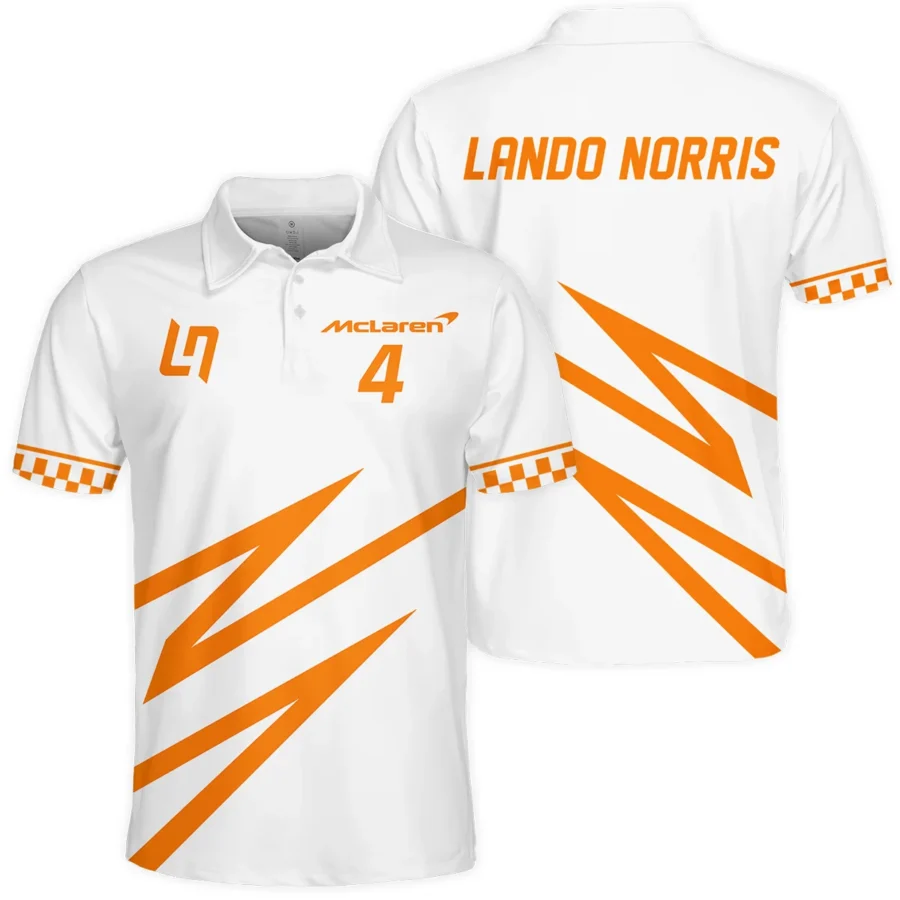 Lando Norris McLaren F1 Polo Shirt All Over Prints BLMCL10425A4PL