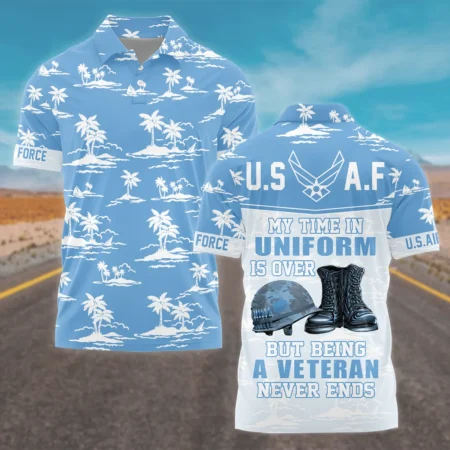 U.S. Air Force - Polo Shirt - BLVTR080524A02AFPL U.S. Air Force - Polo Shirt - BLVTR080524A02AFPL
