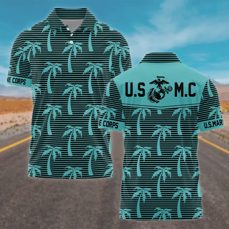U.S. Marine Corps - Polo Shirt - BLVTR090524A01MCPL
