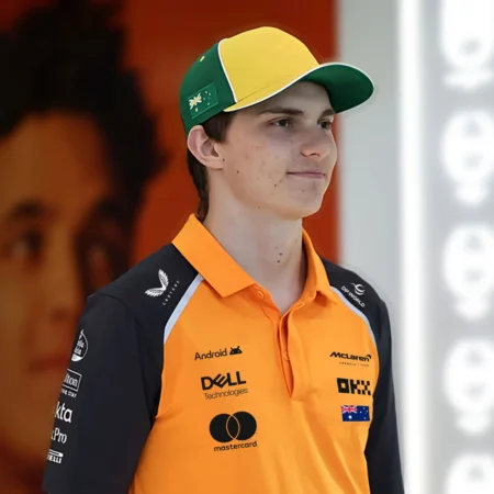 Oscar Piastri McLaren Formula One Exclusive Logo Polo Shirt BLF1290325A3MCLPL Oscar Piastri McLaren Formula One Exclusive Logo Polo Shirt BLF1290325A3MCLPL