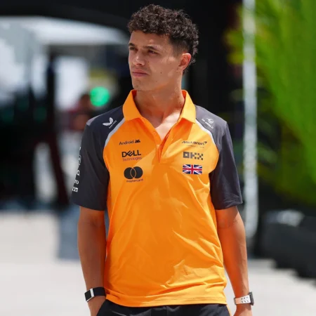Lando Norris McLaren Formula One Exclusive Logo Polo Shirt BLF1290325A1MCLPL Lando Norris McLaren Formula One Exclusive Logo Polo Shirt BLF1290325A1MCLPL