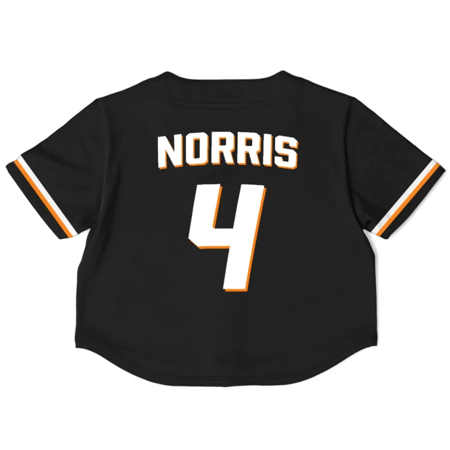 Norris - Phantom Papaya - McLaren F1 Crop Top Jerseys BLNR16425A18CTJS