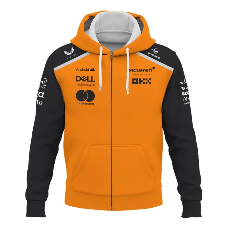 McLaren Formula One Exclusive Logo Zipper Hoodie BLF1290325A5MCLZHD