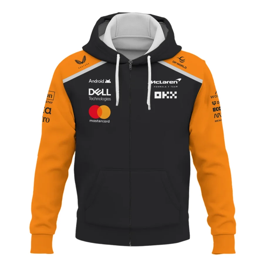 McLaren Formula One Exclusive Logo Zipper Hoodie BLF1290325A6MCLZHD