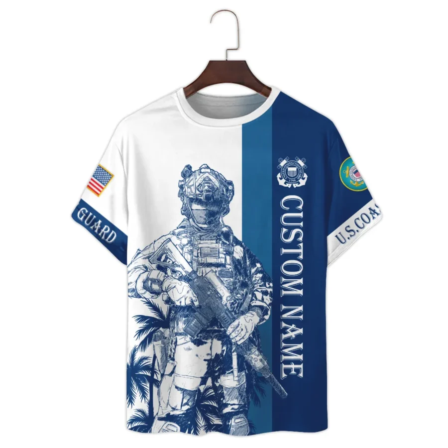 U.S. Coast Guard - T-Shirt - BLVTR070624A04CGTS