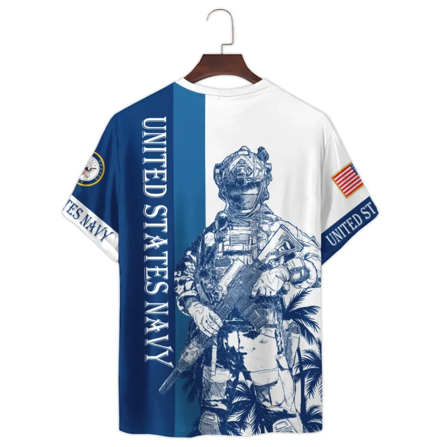 U.S. Navy - T-Shirt - BLVTR070624A04NVTS