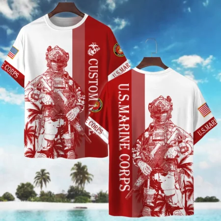 U.S. Marine Corps - T-Shirt - BLVTR070624A04MCTS U.S. Marine Corps - T-Shirt - BLVTR070624A04MCTS