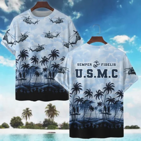 U.S. Marine Corps - T-Shirt - BLVTR180524A01MC4TS U.S. Marine Corps - T-Shirt - BLVTR180524A01MC4TS