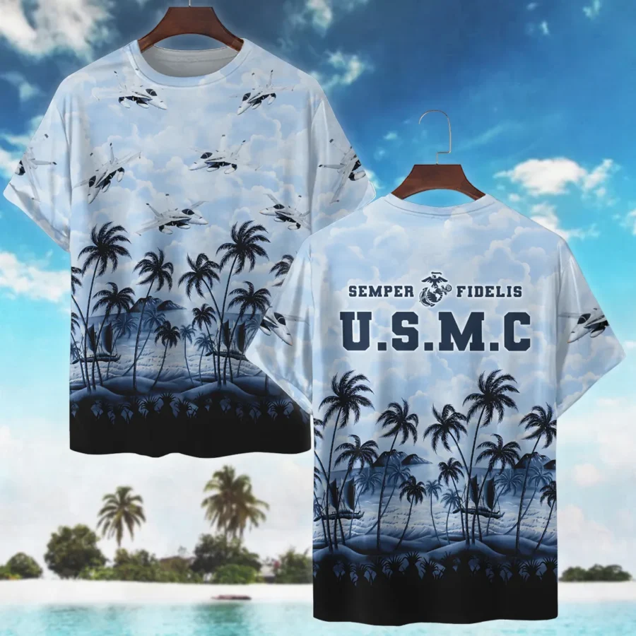 U.S. Marine Corps - T-Shirt - BLVTR180524A01MC7TS
