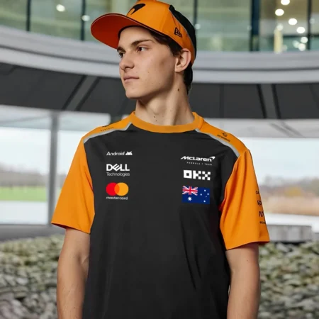 Oscar Piastri McLaren Formula One Exclusive Logo T-Shirt BLF1290325A4MCLTS Oscar Piastri McLaren Formula One Exclusive Logo T-Shirt BLF1290325A4MCLTS