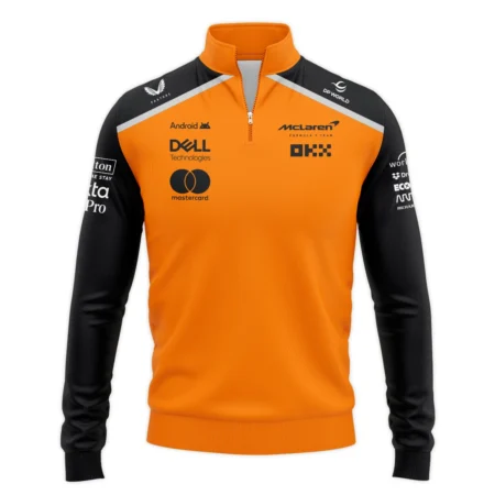 McLaren Formula One Exclusive Logo Quarter-Zip Sweatshirt BLF1290325A5MCLQZS