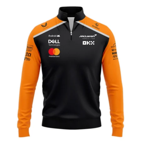 McLaren Formula One Exclusive Logo Quarter-Zip Sweatshirt BLF1290325A6MCLQZS