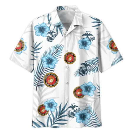 U.S. Marine Corps - Hawaiian Shirt - BLVTR030524A03MCHW