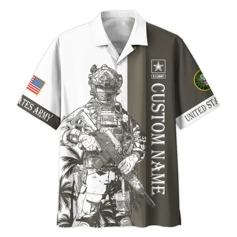 U.S. Army - Hawaiian Shirt - BLVTR070624A04AMHW