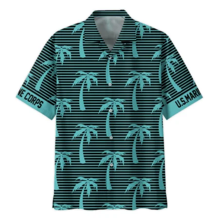 U.S. Marine Corps - Hawaiian Shirt - BLVTR090524A01MCHW