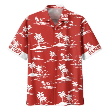 U.S. Marine Corps - Hawaiian Shirt - BLVTR100524A01MC2HW