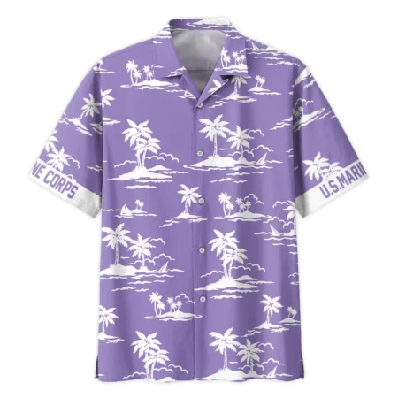 U.S. Marine Corps - Hawaiian Shirt - BLVTR100524A01MC4HW