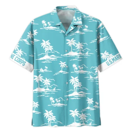 U.S. Marine Corps - Hawaiian Shirt - BLVTR100524A01MC5HW