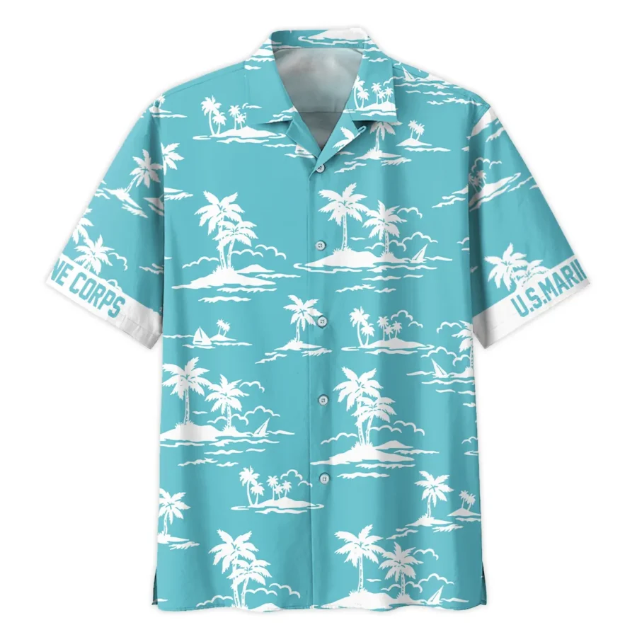 U.S. Marine Corps - Hawaiian Shirt - BLVTR100524A01MC5HW