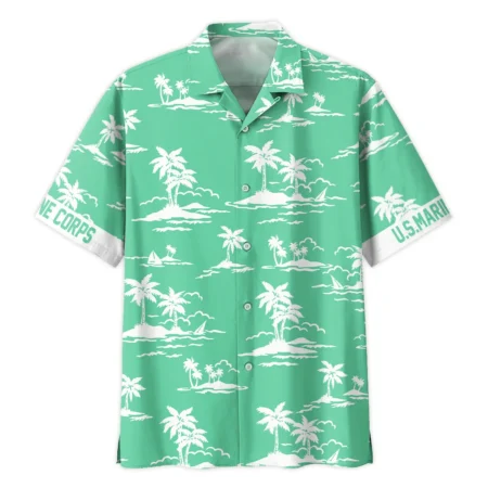 U.S. Marine Corps - Hawaiian Shirt - BLVTR100524A01MC6HW