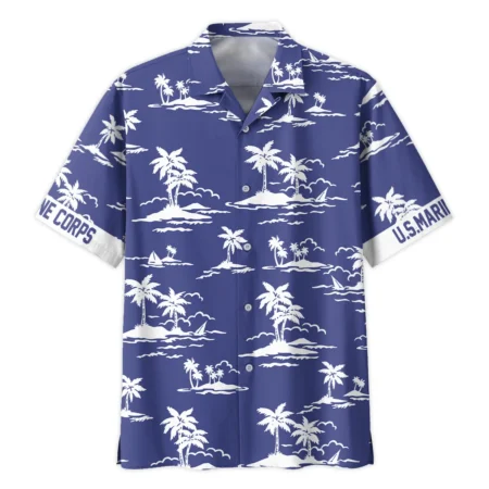 U.S. Marine Corps - Hawaiian Shirt - BLVTR100524A01MC7HW