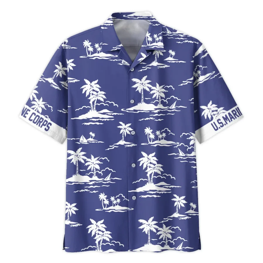 U.S. Marine Corps - Hawaiian Shirt - BLVTR100524A01MC7HW