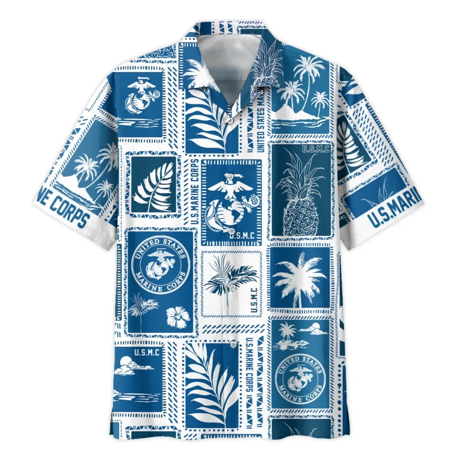 U.S. Marine Corps - Hawaiian Shirt - BLVTR160524A01MCHW