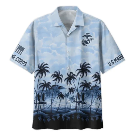 U.S. Marine Corps - Hawaiian Shirt - BLVTR180524A01MCHW
