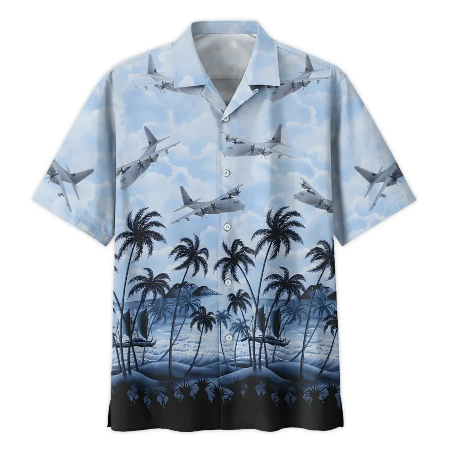 U.S. Marine Corps - Hawaiian Shirt - BLVTR180524A01MC8HW