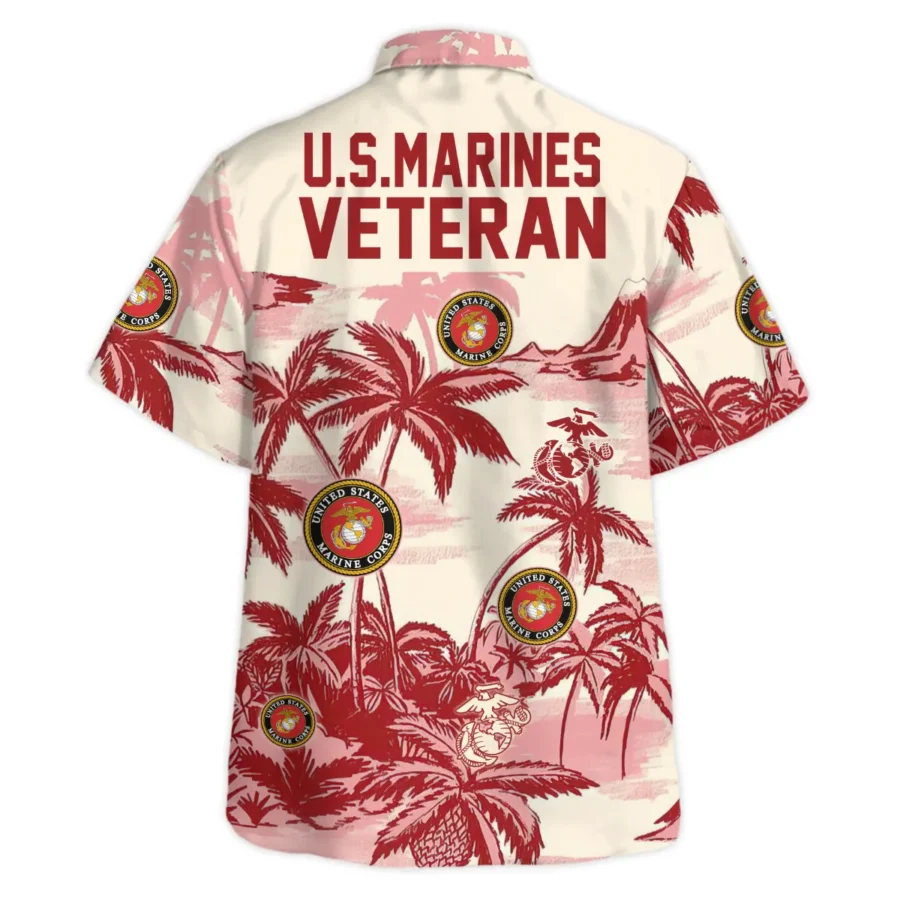 U.S. Marine Corps - Hawaiian Shirt - BLVTR030524A02MCHW