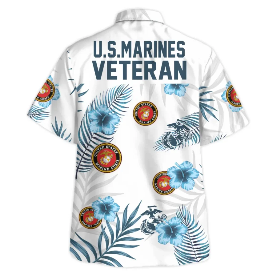 U.S. Marine Corps - Hawaiian Shirt - BLVTR030524A03MCHW