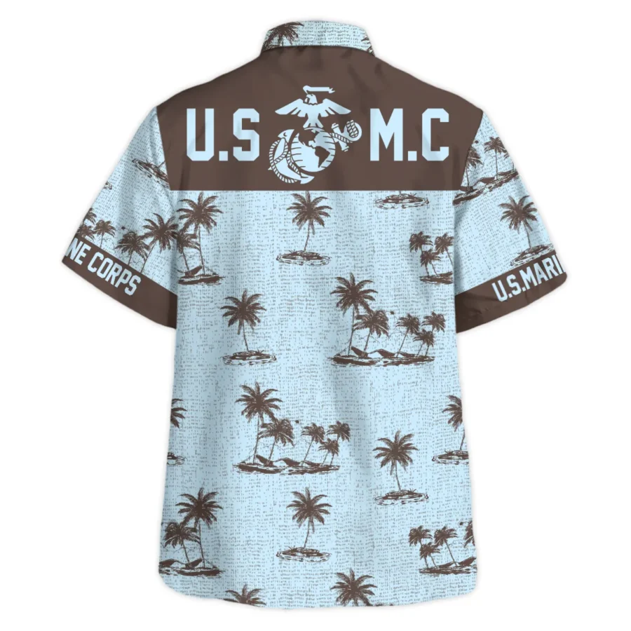 U.S. Marine Corps - Hawaiian Shirt - BLVTR070524A02MCHW