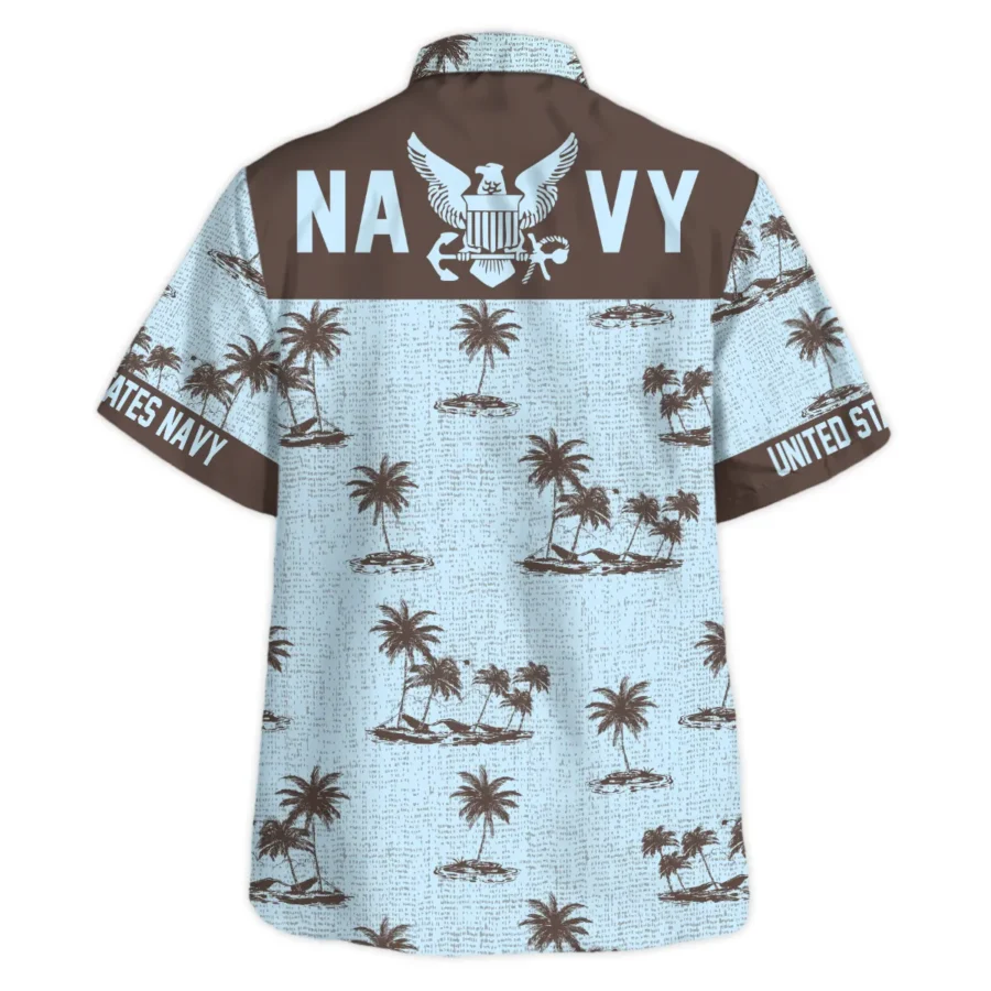 U.S. Navy - Hawaiian Shirt - BLVTR070524A02NVHW